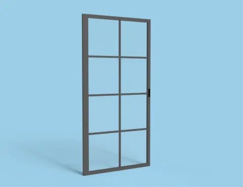 Metal Framed glazed door
